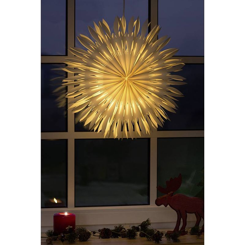 Foto van Konstsmide 2938-200 kerstster spaarlamp wit