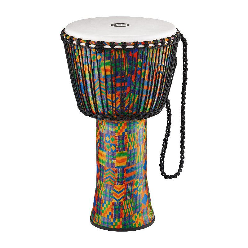 Foto van Meinl padj2-xl-f rope tuned travel series 14 inch djembe