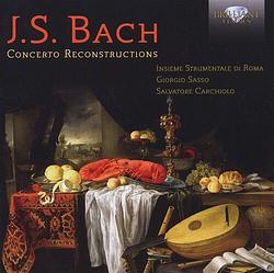 Foto van J.s. bach: concerto reconstructions - cd (5028421943404)