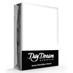 Foto van Day dream jersey hoeslaken wit-190 x 220 cm