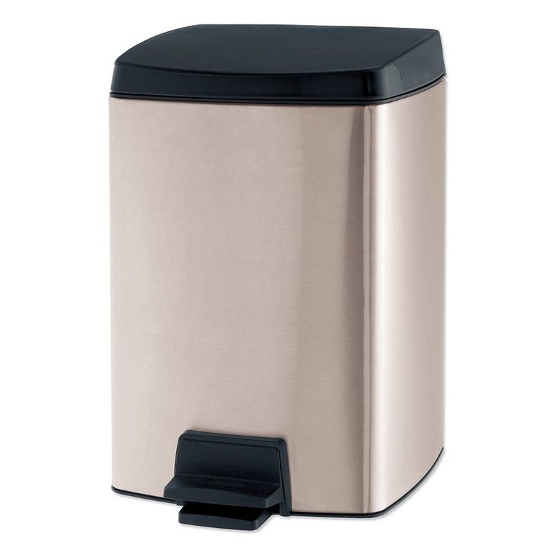 Foto van Brabantia silent pedaalemmer 10 l - matt steel fingerprint proof