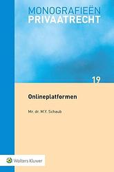 Foto van Onlineplatformen - m.y. schaub - paperback (9789013159738)