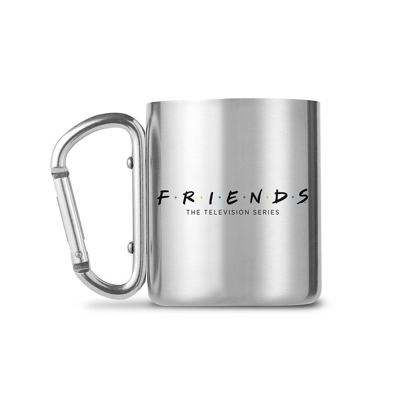 Foto van Gb eye mok friends zilver/zwart 250 ml