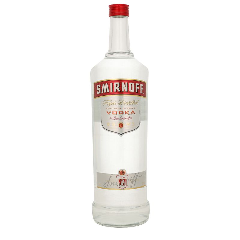 Foto van Smirnoff red 3ltr 37,5% wodka