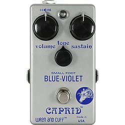 Foto van Wren and cuff blue-violet caprid small foot fuzz effectpedaal