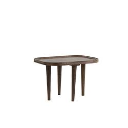 Foto van Side table 55x40x40 cm mazabe wood matt russet