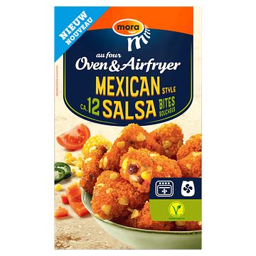 Foto van Mora oven & airfryer mexican style salsa bites 240g bij jumbo