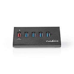 Foto van Nedis usb-hub - uhubup3510bk