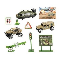 Foto van Toi-toys speelset army special force jongens groen 8-delig
