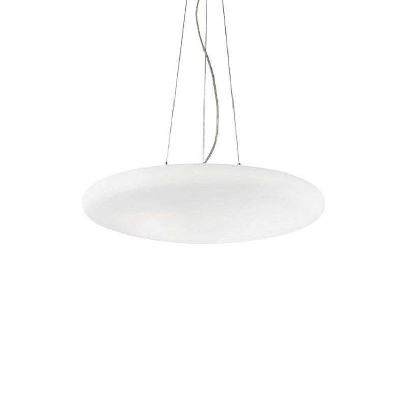 Foto van Ideal lux - smarties - hanglamp - metaal - e27 - wit