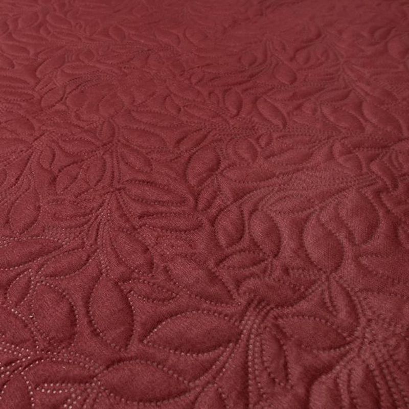 Foto van Zydante home® - bedsprei incl. 2 hoezen - 220x240 cm + 2 * 60x70 cm kussenslopen - bordeaux rood