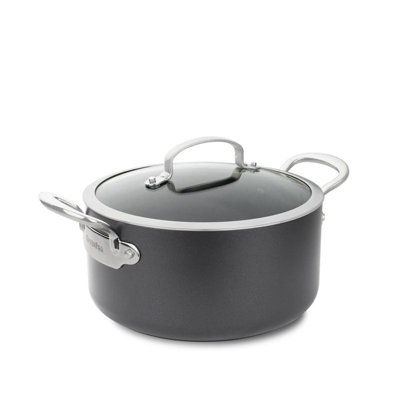 Foto van Greenpan kookpan - met deksel - barcelona black - ø 20 cm / 3.1 liter