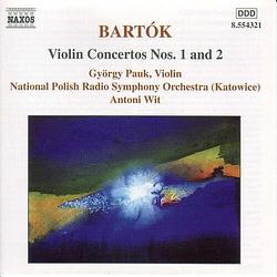 Foto van Bartók: violin concertos nos. 1 & 2 - cd (0636943432129)