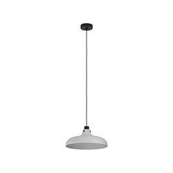 Foto van Eglo matlock hanglamp - e27 - ø 38 cm - grijs/zwart - staal