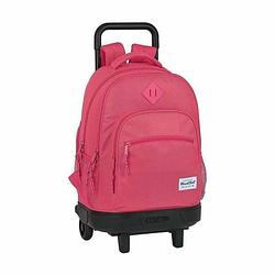 Foto van Schoolrugzak met wielen compact blackfit8 m918 roze (33 x 45 x 22 cm)