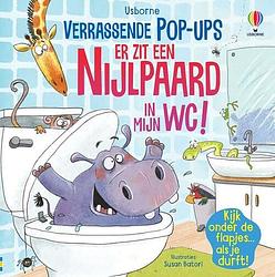 Foto van Er zit een nijlpaard in mijn wc! - kartonboekje;kartonboekje (9781805310358)