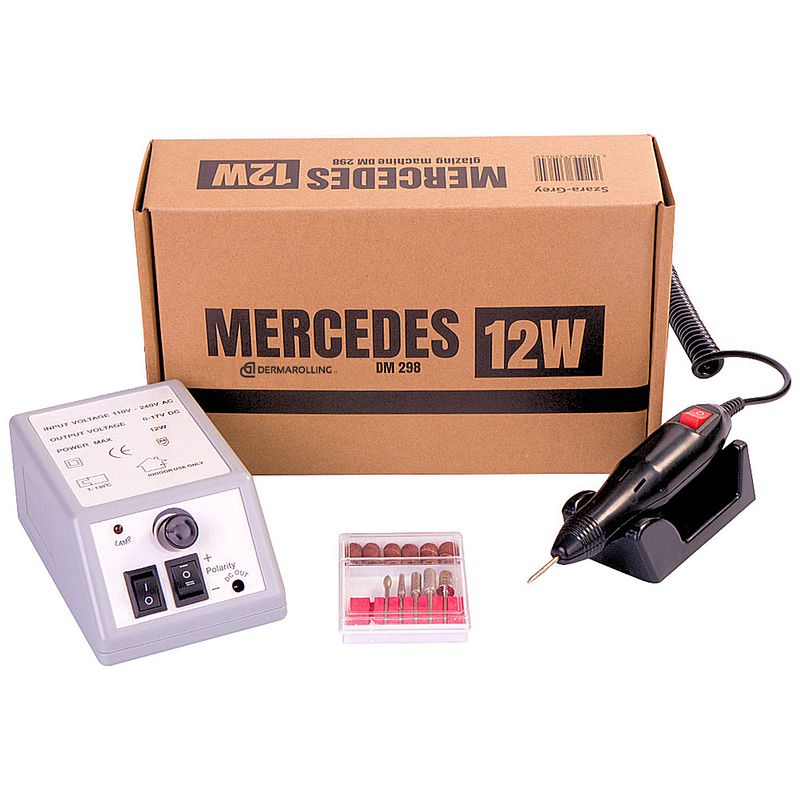 Foto van Drm mercedes 12w. manicure nagelfrees dm298 grijs