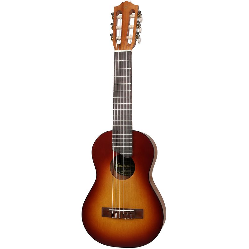 Foto van Yamaha gl1 tbs guitalele gitaar-ukelele tobacco brown sunburst