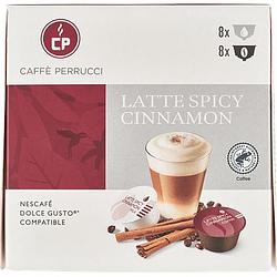 Foto van Caffe perrucci latte spicy cinnamon 164g bij jumbo