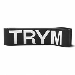 Foto van Trym weerstandsband - resistance band - latex - 29,5 kg - 80 kg - 64 mm - zwart