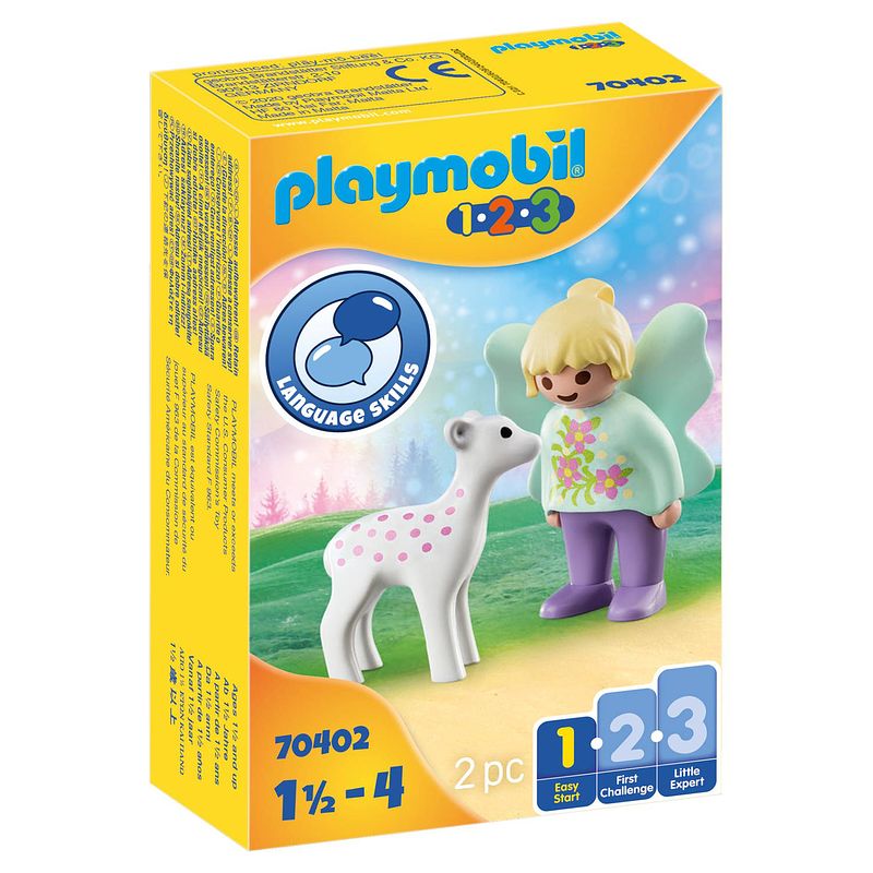 Foto van Playmobil 123 feeënvriend met reekalfje 70402