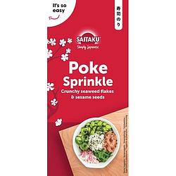 Foto van Saitaku poke sprinkle crunchy seaweed flakes & sesame seeds 10g bij jumbo