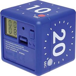 Foto van Tfa dostmann cube timer blauw digitaal
