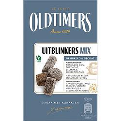 Foto van Oldtimers uitblinkers mix gesuikerd & gecoat 235 g doos bij jumbo