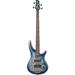 Foto van Ibanez sr2600-cbb premium cerulean blue burst elektrische basgitaar