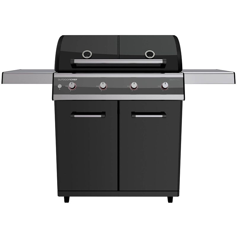 Foto van Barbecue gas dualchef 415 g zonder zijbrander 30 mbar