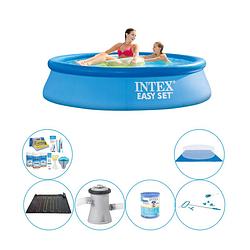 Foto van Intex easy set rond 244x61 cm - 7-delig - zwembad set