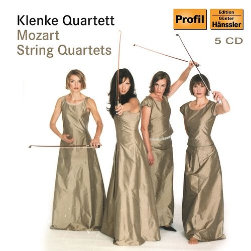 Foto van Klenke quartett: mozart string quartets - cd (0881488190359)