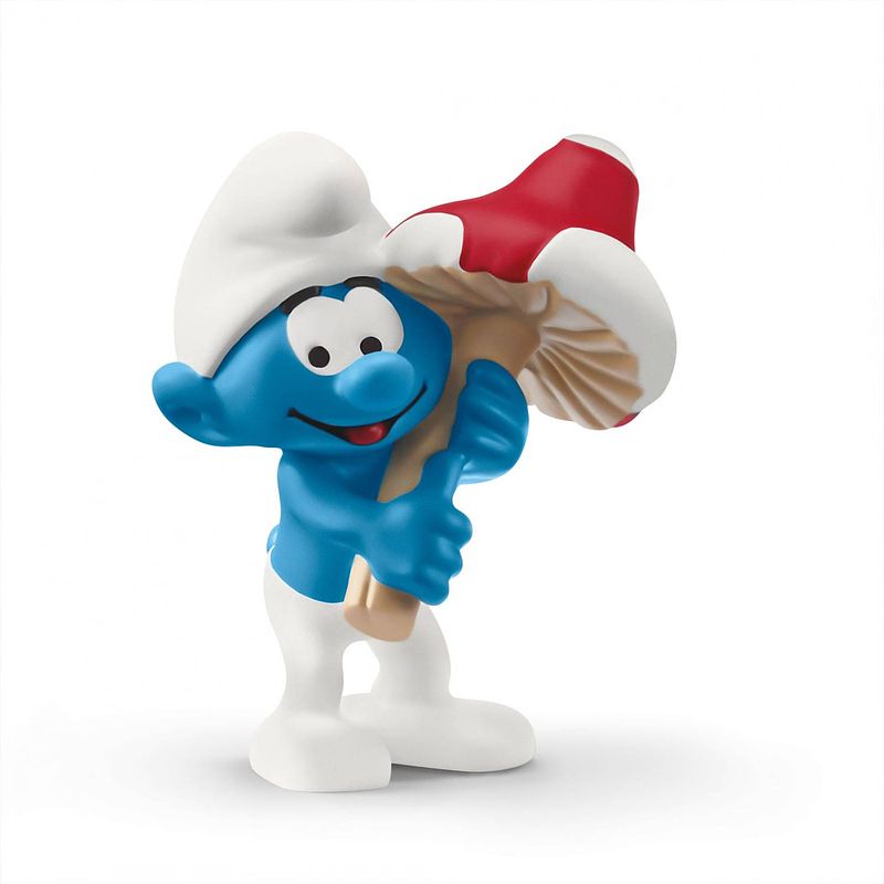 Foto van Schleich smurf with good luck charm