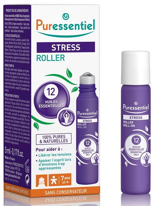 Foto van Puressentiel stress roller