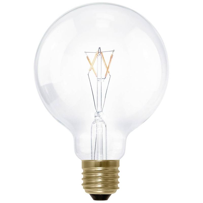 Foto van Segula 55282 led-lamp energielabel f (a - g) e27 globe 3 w = 26 w warmwit (ø x l) 95 mm x 140 mm 1 stuk(s)