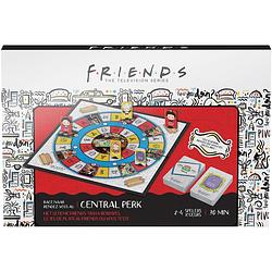 Foto van Friends trivia-bordspel race to central perk wit/rood 63-delig