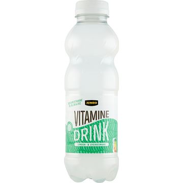 Foto van Jumbo vitamine drink limoen & lycheesmaak 500ml