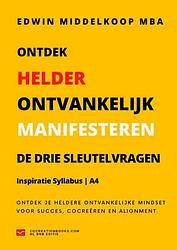 Foto van Ontdek helder ontvankelijk manifesteren - mba edwin middelkoop - paperback (9789464804355)