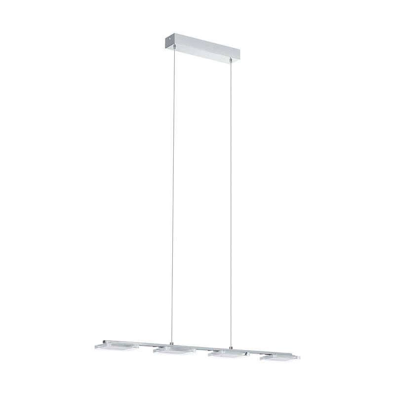 Foto van Eglo cartama hanglamp - led - 78 cm - grijs