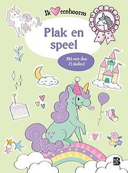 Foto van Eenhoorns: spelletjesboek met stickers - paperback (9789403230160)