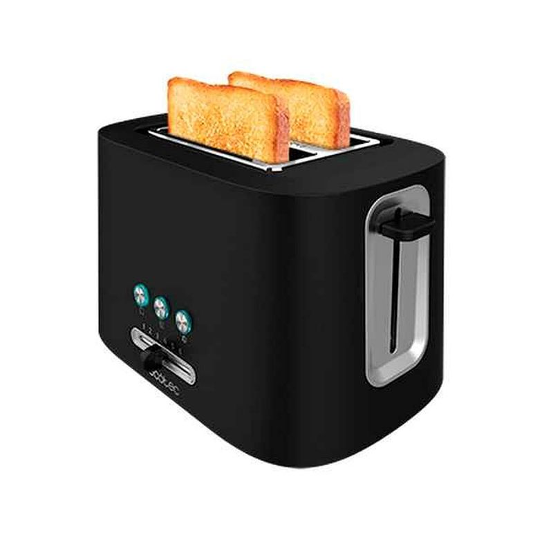 Foto van Broodrooster cecotec toast and taste 9000 zwart 980 w