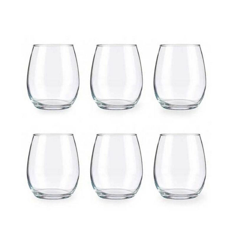 Foto van Pasabahce drinkglazen/waterglazen tumblers - luxe glas - set 12x stuks - 350 ml - drinkglazen