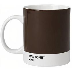 Foto van Pantone mok 375 ml porselein bruin