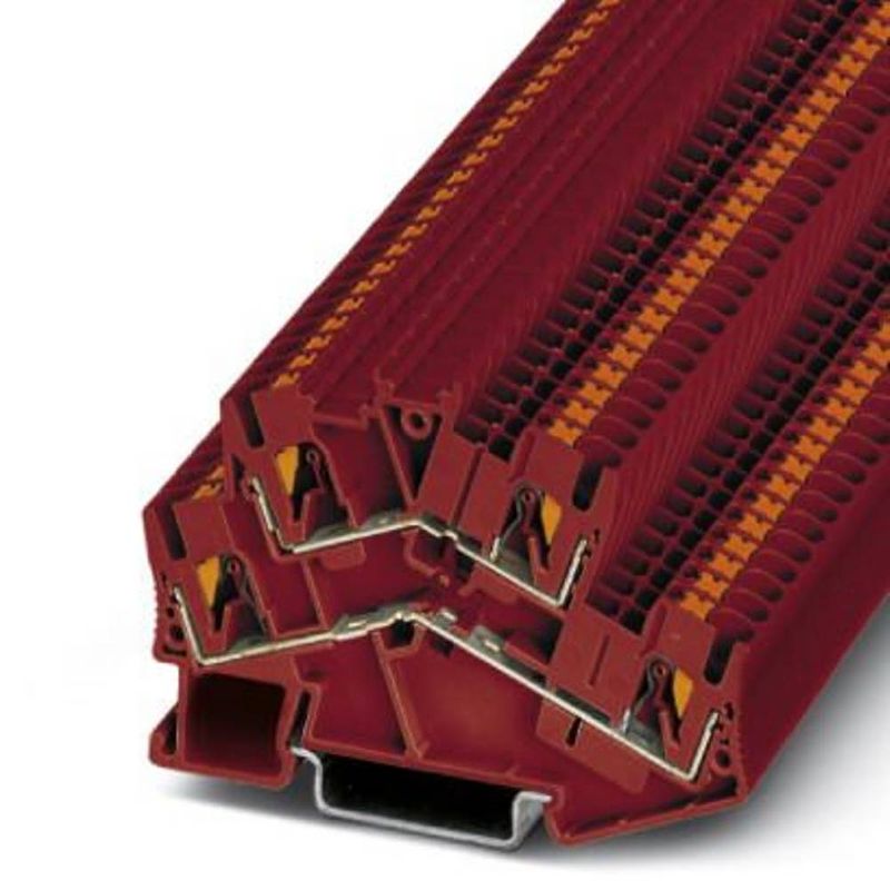 Foto van Phoenix contact pttbs 2,5 rd 3209607 klem 2-etages 0.14 mm² 4 mm² rood 50 stuk(s)