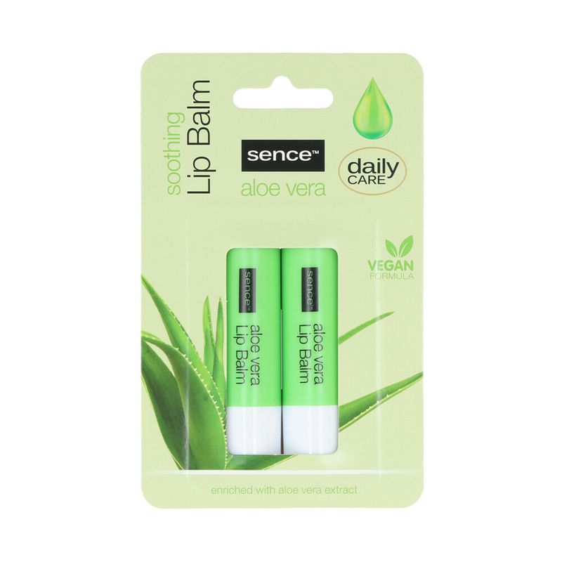 Foto van Aloe vera lipbalsem duo