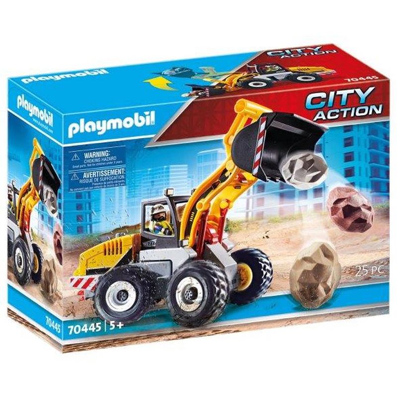 Foto van Playmobil city action wiellader 70445