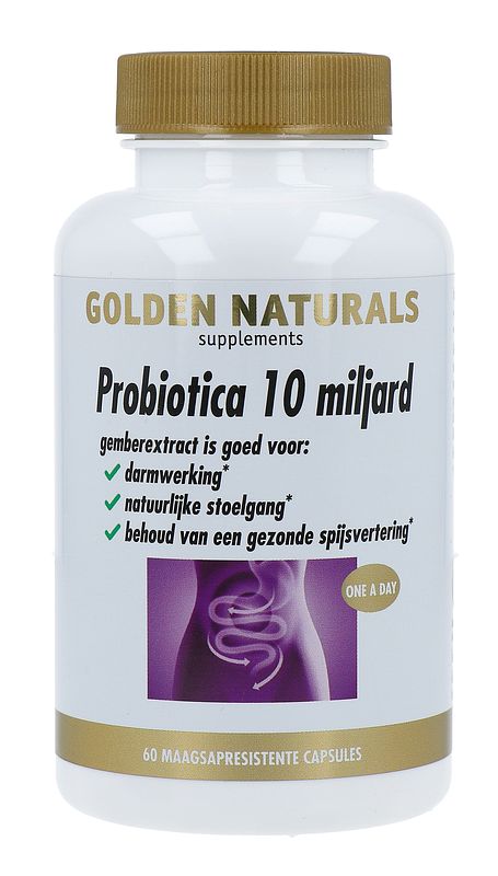 Foto van Golden naturals probiotica 10 miljard capsules