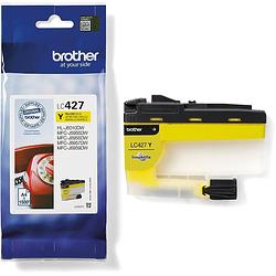 Foto van Brother inktcartridge, 1.500 pagina's, oem lc-427y, geel 5 stuks