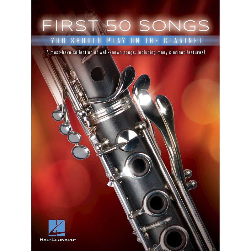 Foto van Hal leonard first 50 songs you should play on clarinet songboek voor klarinet