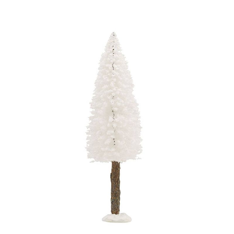 Foto van Luville bristle tree on log white 20 cm